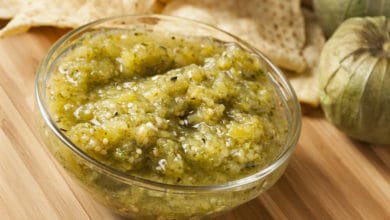 Chicharron en salsa verde