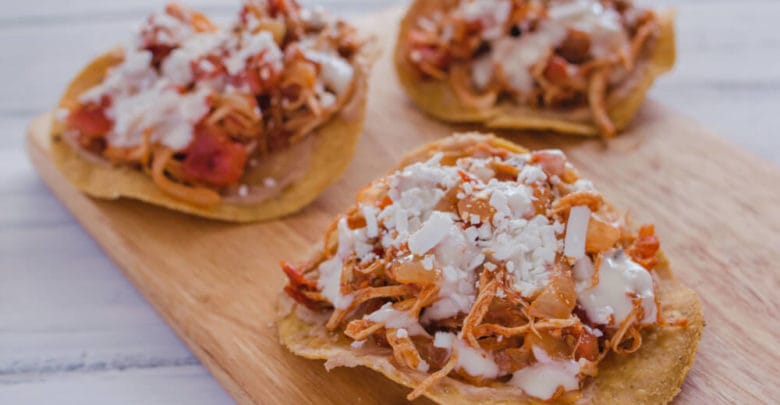 Tostadas de tinga