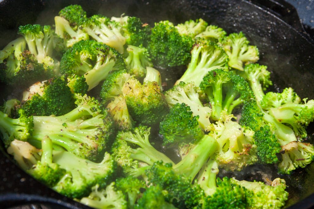 receta de brocoli frito