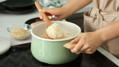 cómo preparar arroz esponjoso