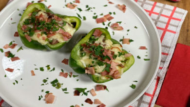 Receta de pimientos rellenos, ¡un manjar asado!