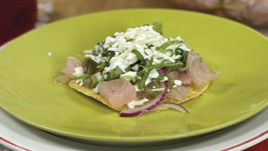 receta de tostadas de pata