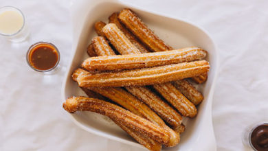 Receta churros crujientes