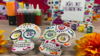 Pinta tus propias calaveritas de Día de Muertos