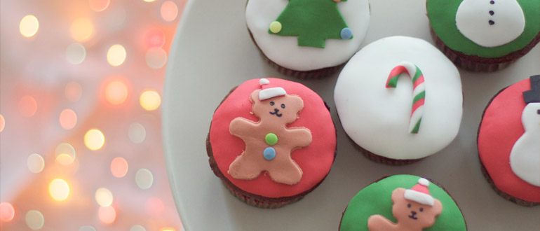 Receta de cupcakes navideños: ¡hermosos y deliciosos!