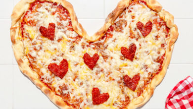 Pizza de corazón: el regalo perfecto para toda la familia