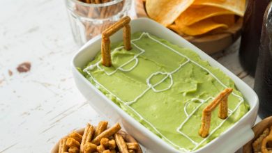 Guacamole cancha de futbol