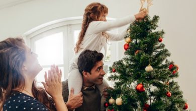 Estrella de árbol de navidad