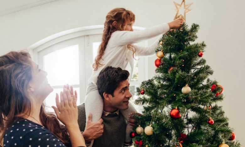 Estrella de árbol de navidad