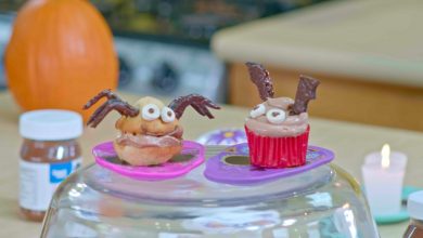 Receta de panquecitos para halloween