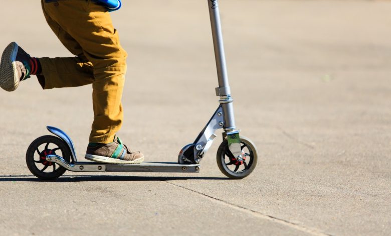 Bicicletas y patín scooter