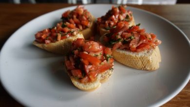 Receta de bruschetta