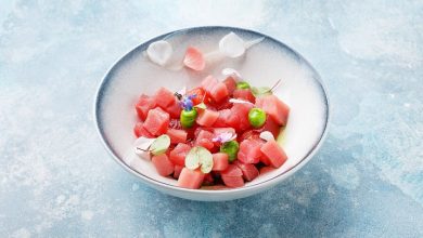 Receta de ceviche de sandía