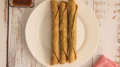 tacos dorados con air fryer