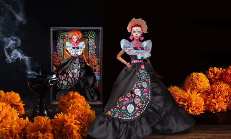 barbie día de muertos 2024