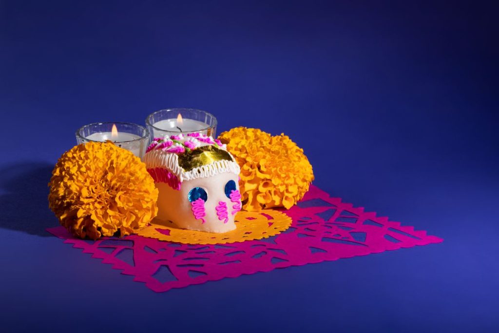 papel picado para ofrenda de dia de muertos